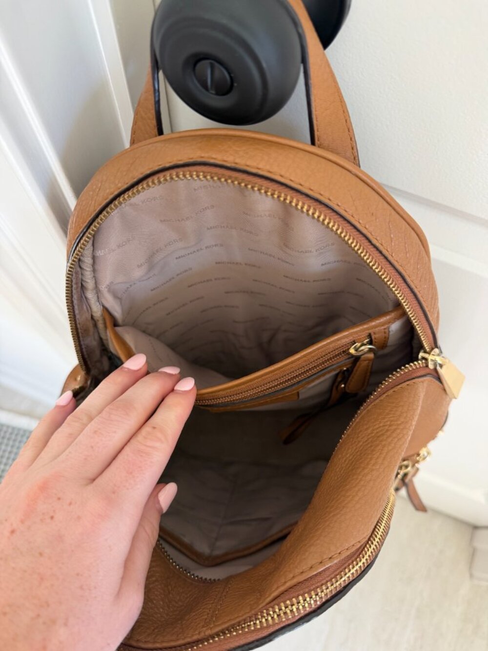 Michael Kors Rhea Zip Backpack - Picture 3 of 6